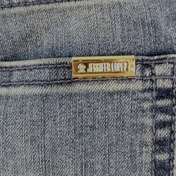 Jennifer Lopez Skinny Jeans size 10 Womens Embroidered Flower Details  JH1697360 - Picture 5 of 7